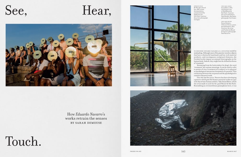 Frieze-see-hear-touch