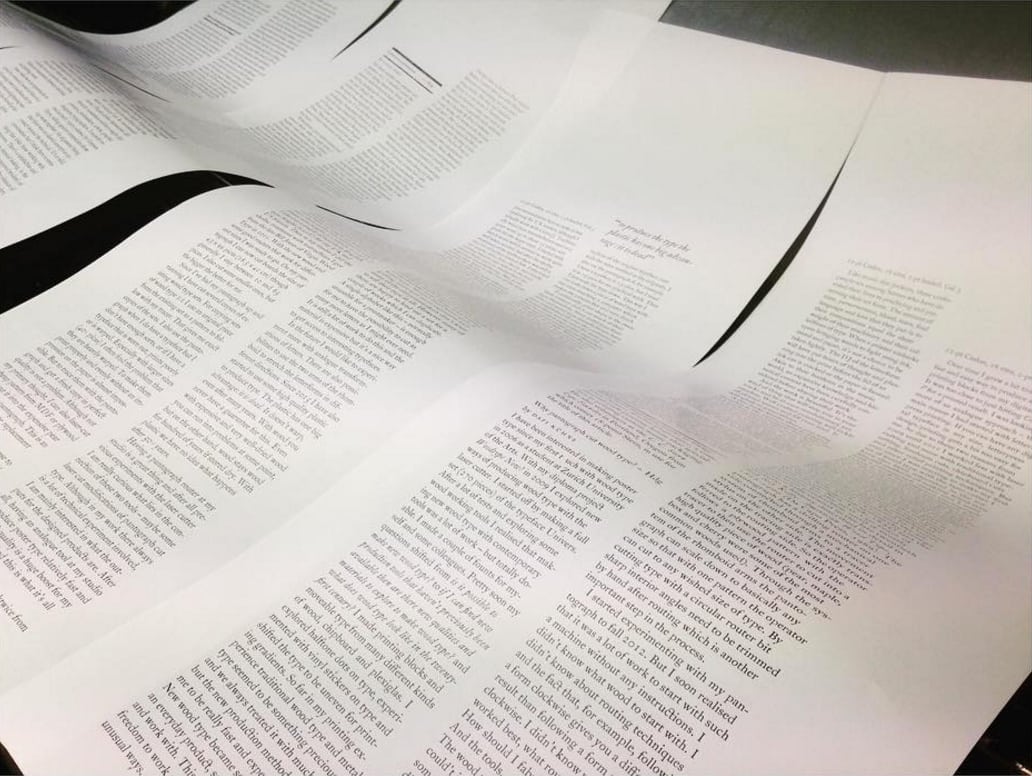 double-dagger-magazine-letterpress-page