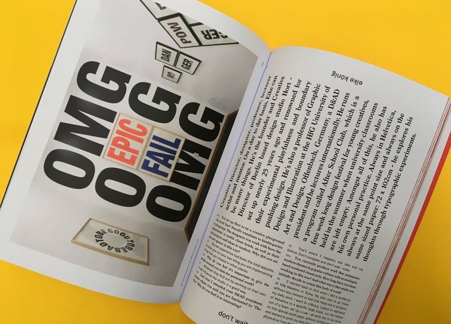 Getting Up Magazine This Way Up is a playful magazine about self-initiated projects - STACK ...