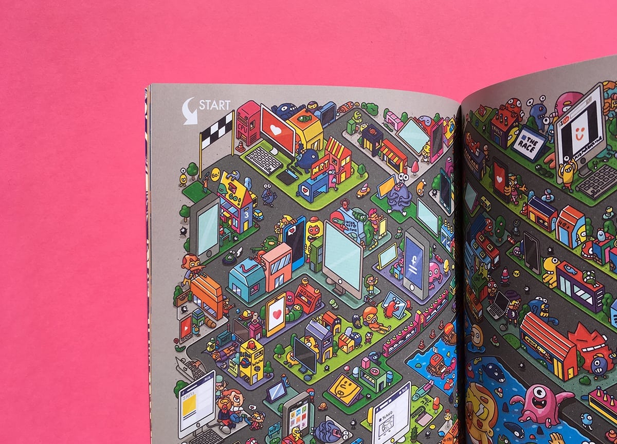 eyeyah-magazine-illusrtated-maze