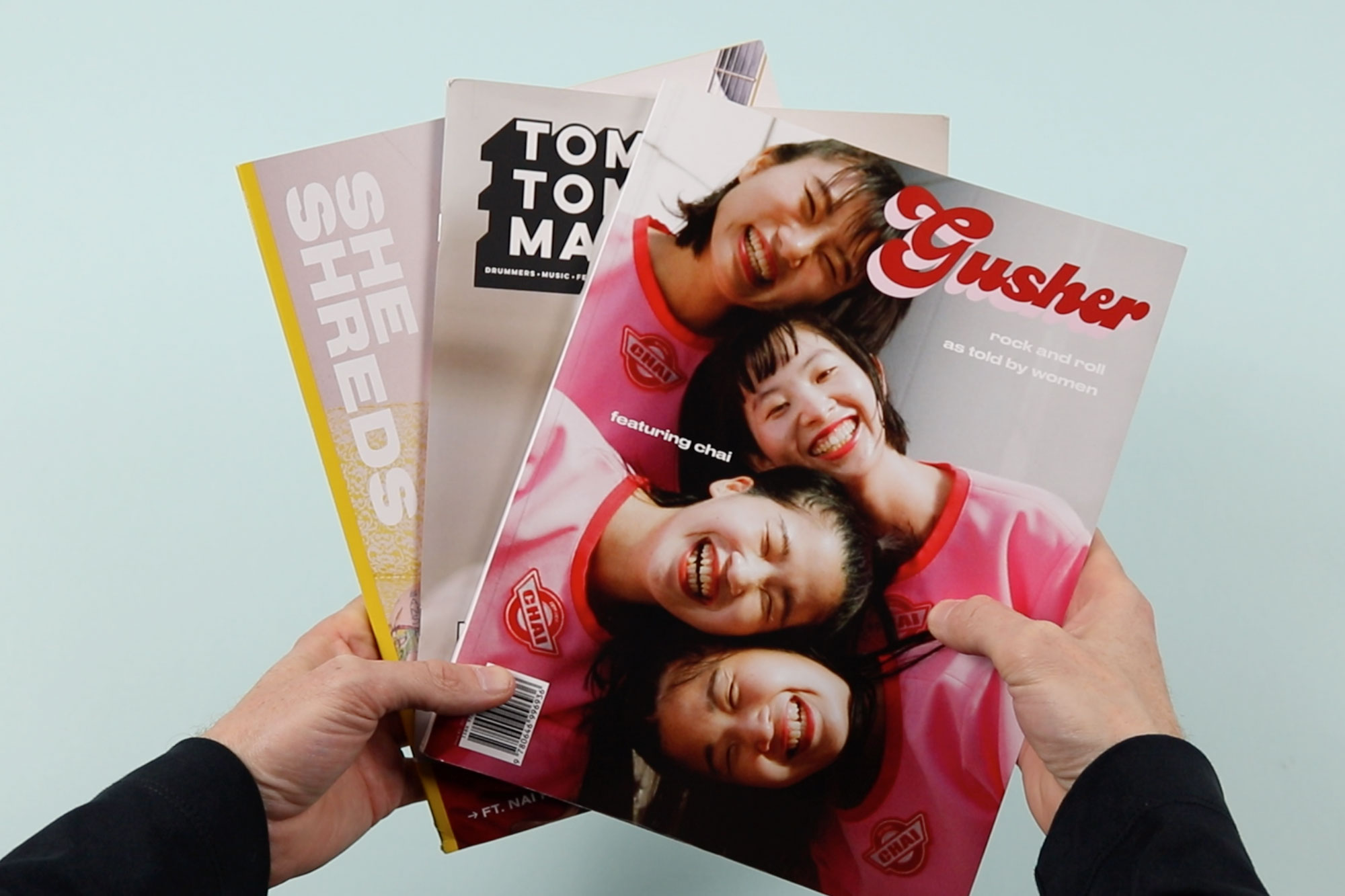 Women of Rock, as seen in Gusher, Tom Tom and She Shreds magazines ...