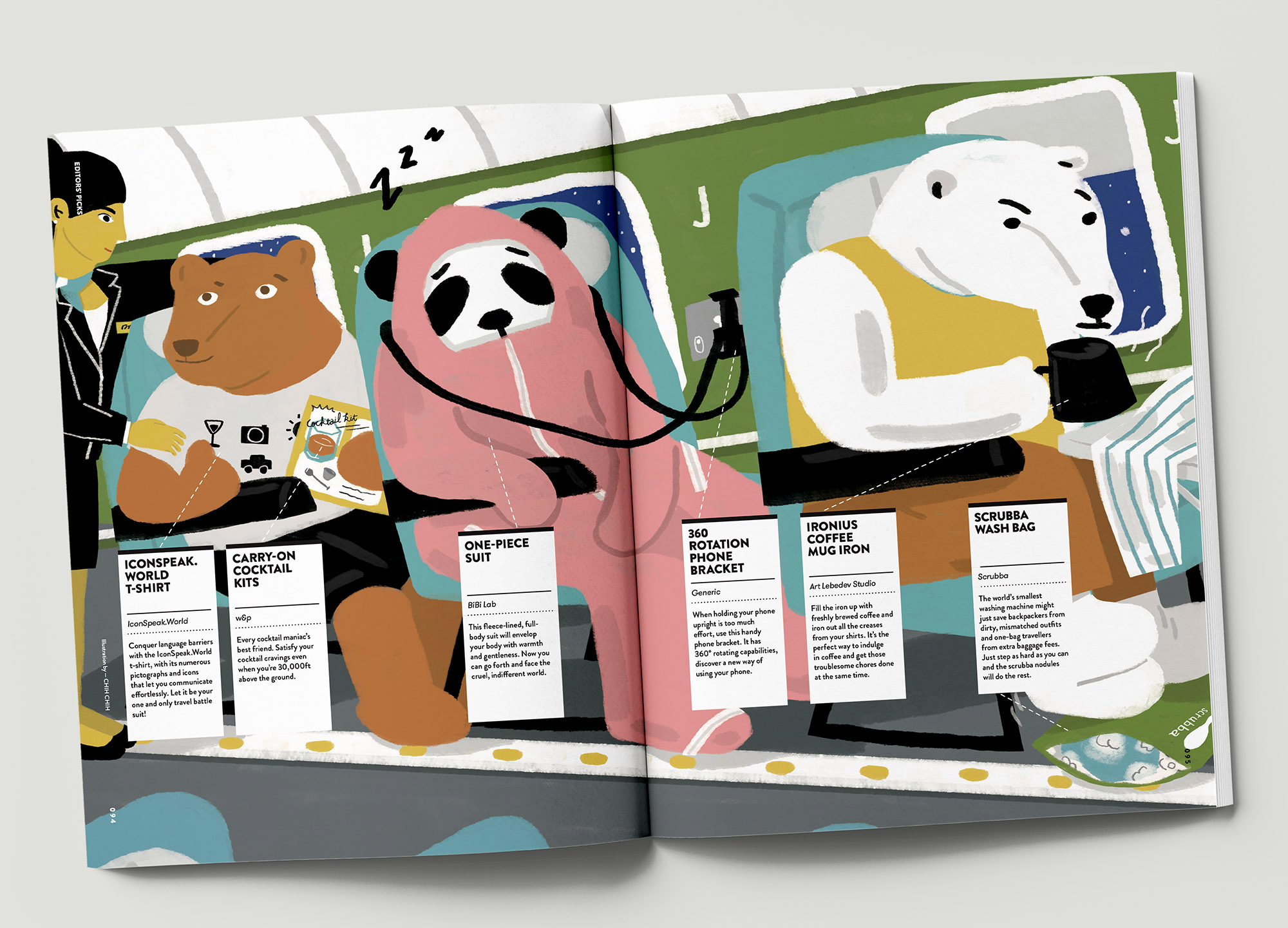 "Illustration therapy" in Aww magazine - STACK magazines
