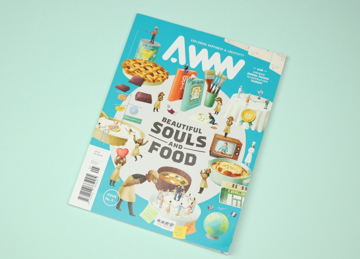 Illustration therapy, pets, and food - STACK magazines