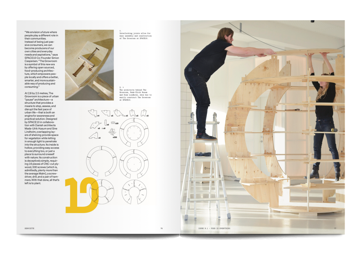 Serviette issue 1 - STACK magazines