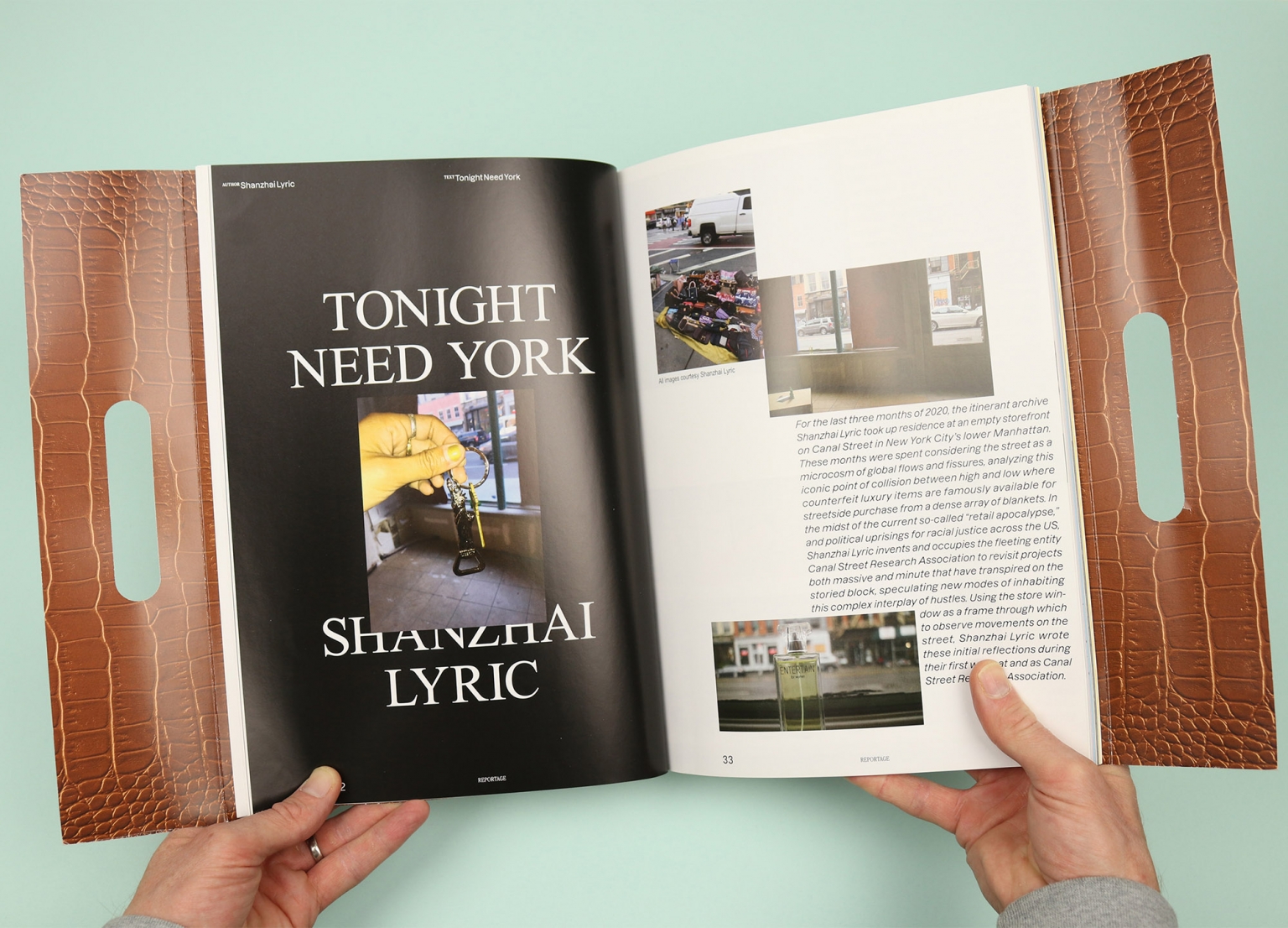 Skeuomorphic magazine design - STACK magazines