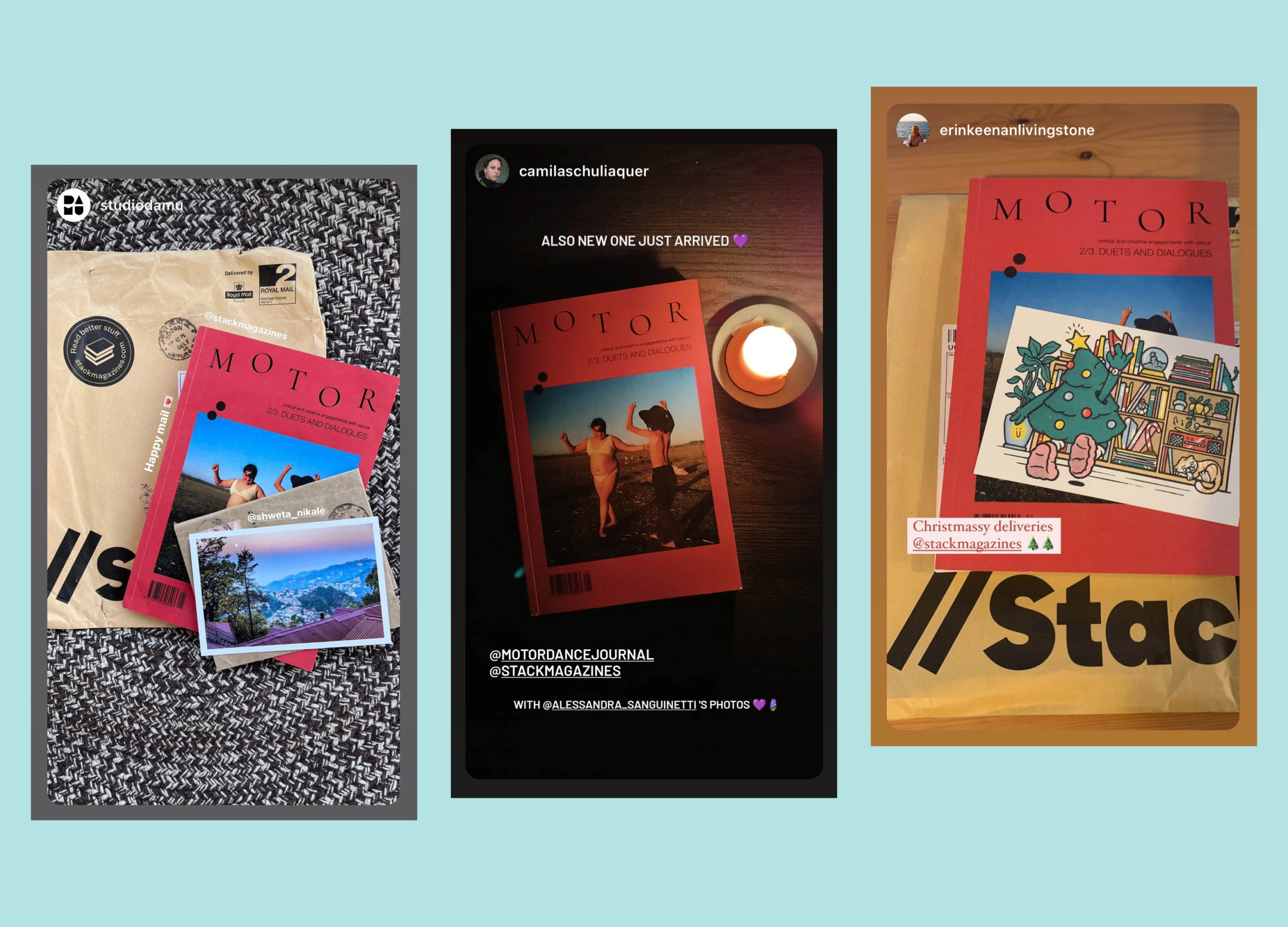 Motor gives dance a home in print - STACK magazines