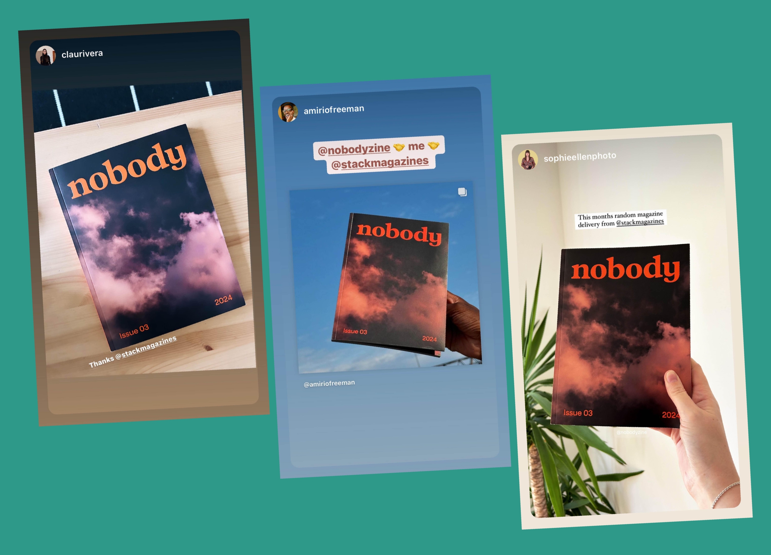 Unique storytelling in Nobody - STACK magazines