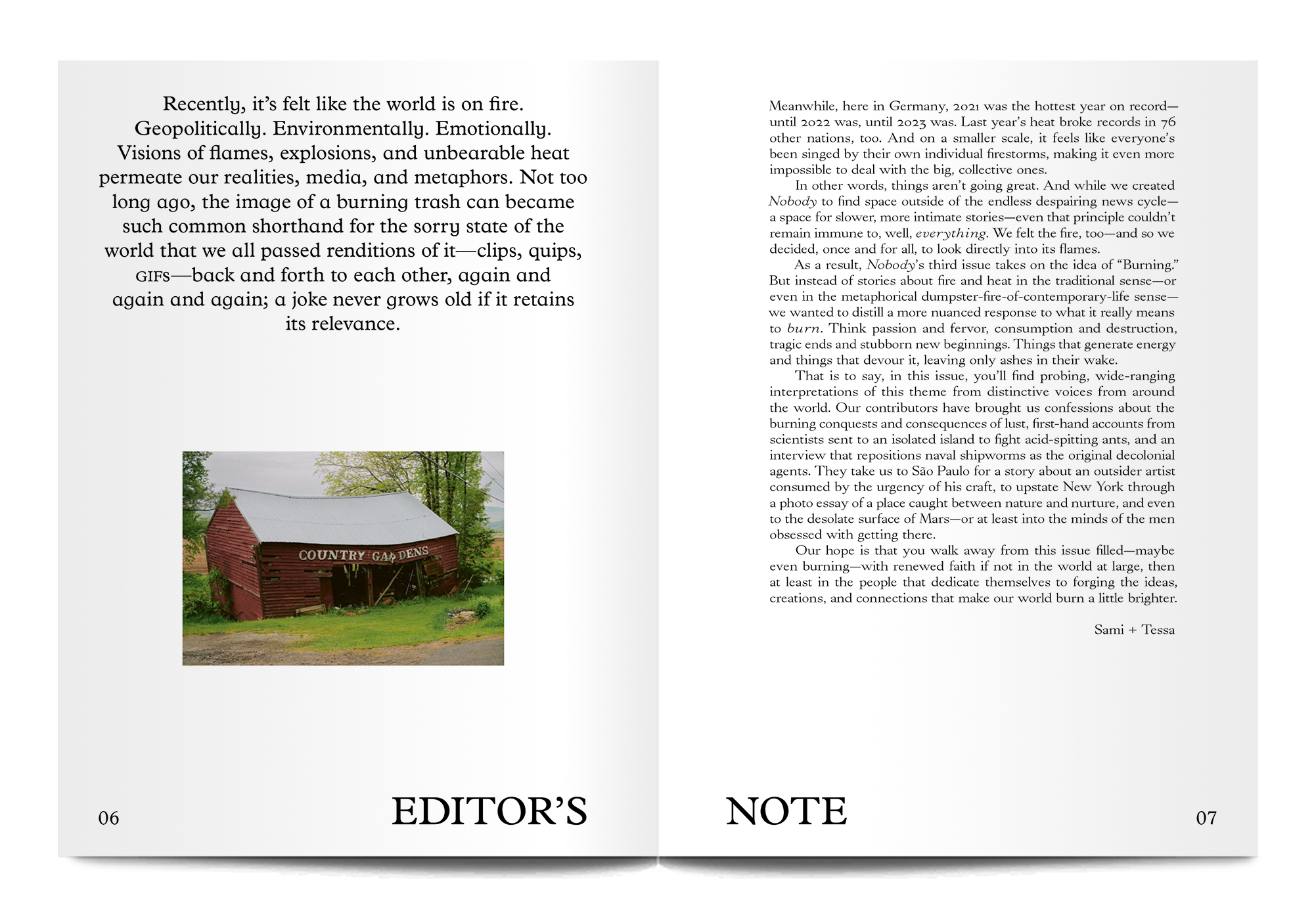 Nobody issue 3 - STACK magazines