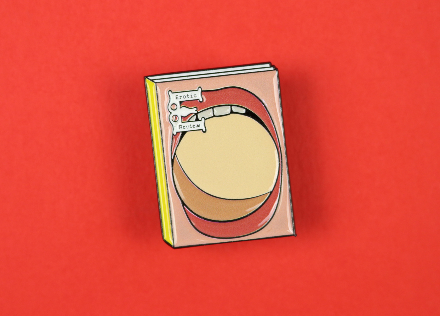 Review. Pin Erotic Review pin badge - STACK magazines