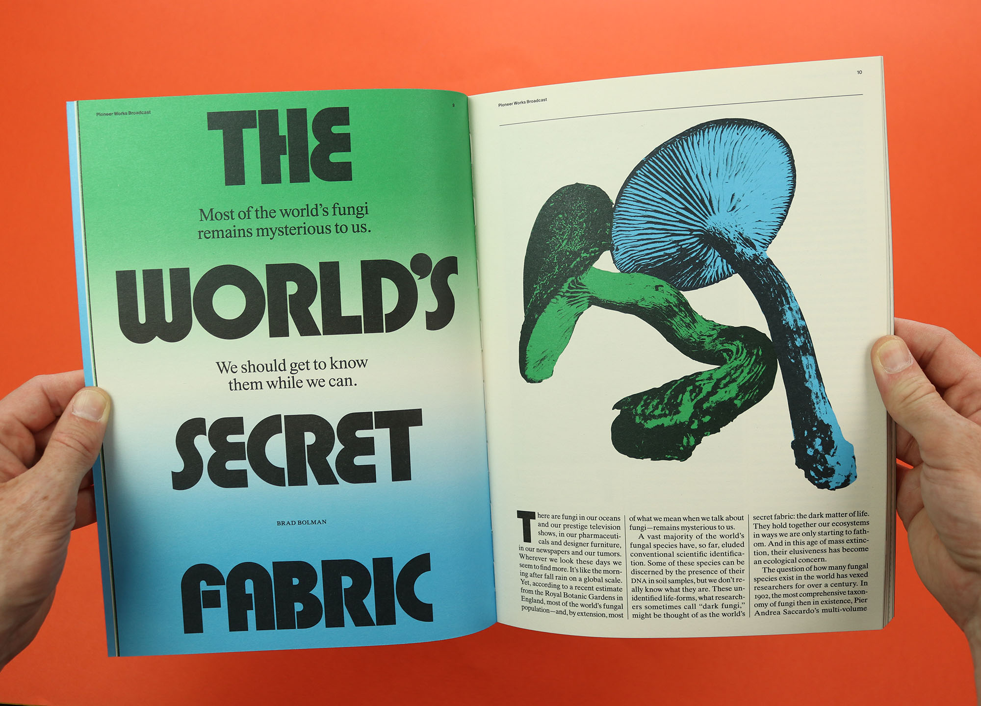 Broadcast magazine