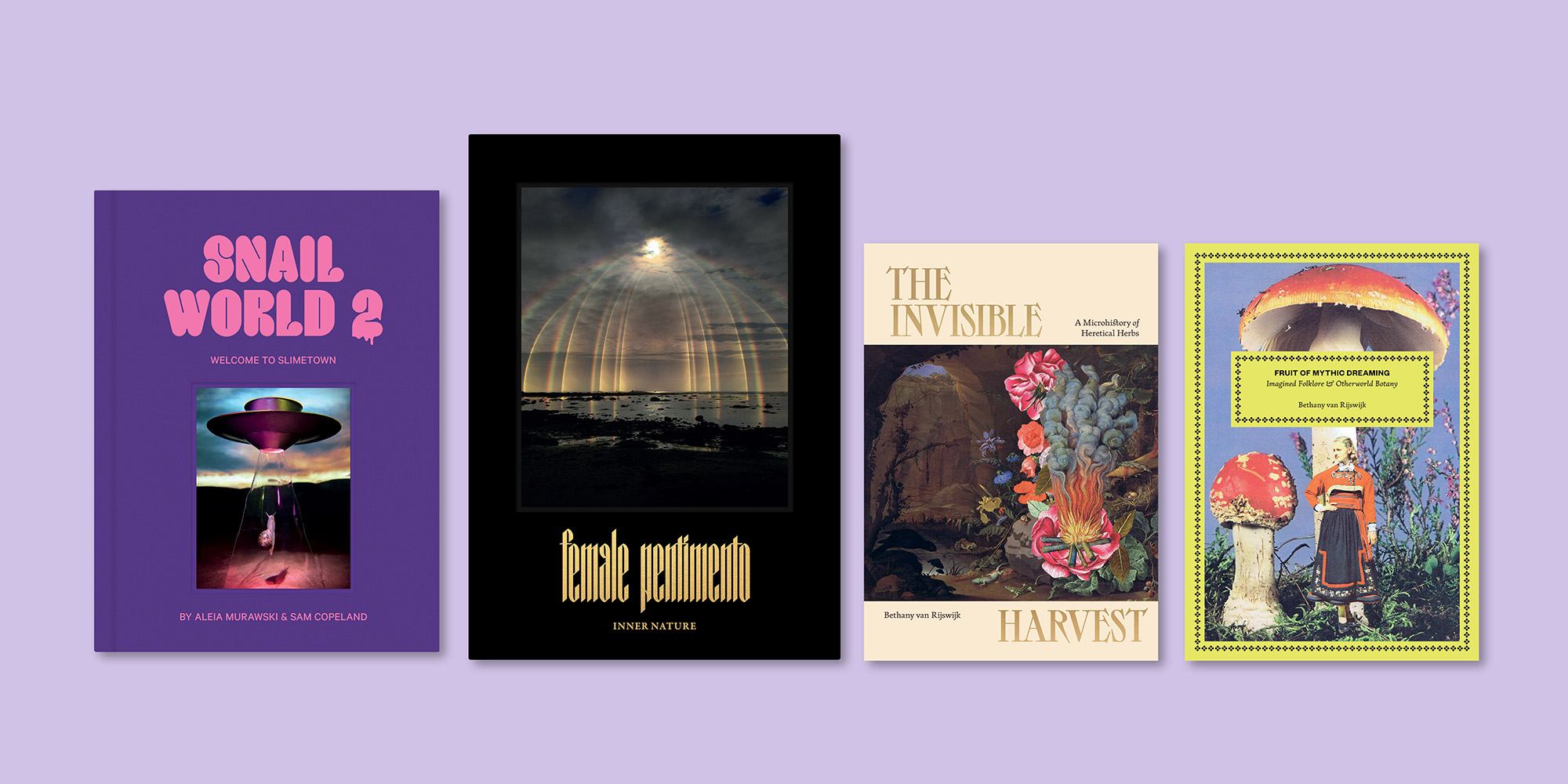 Broccoli magazine titles, Snail World, The Invisible Harvest