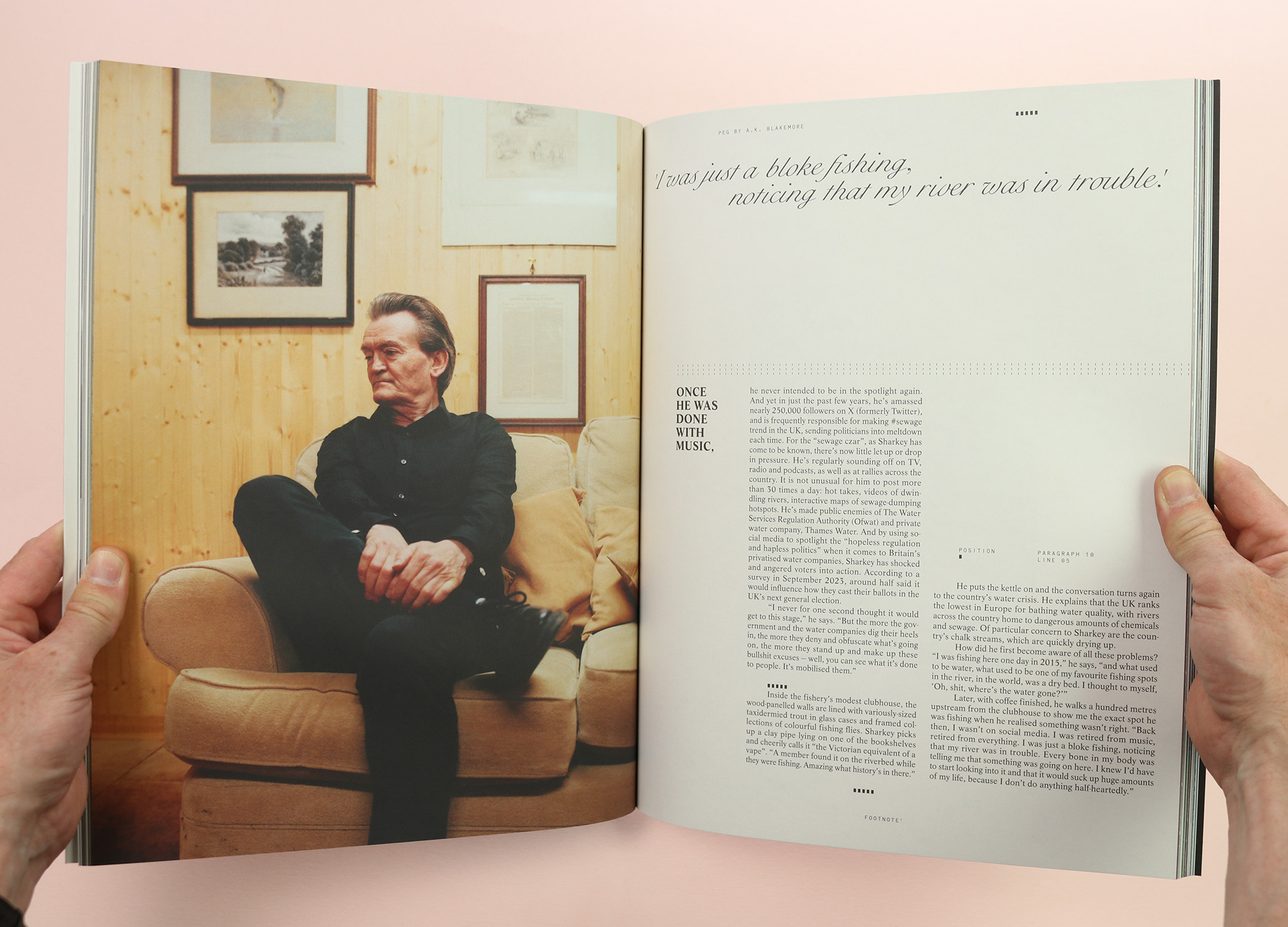 Footnote magazine