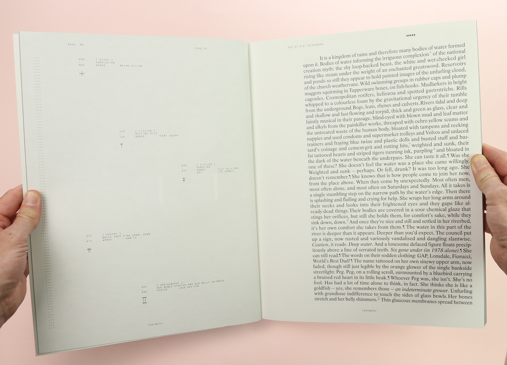 Footnote magazine