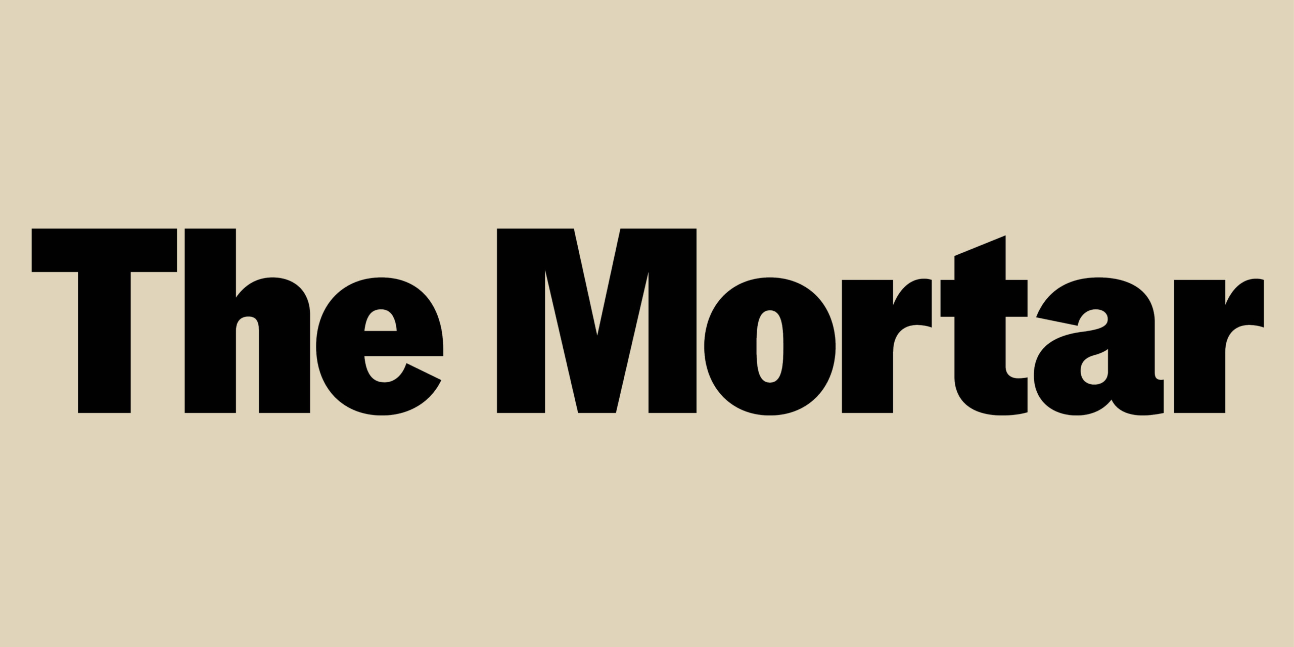 The Mortar magazine logo