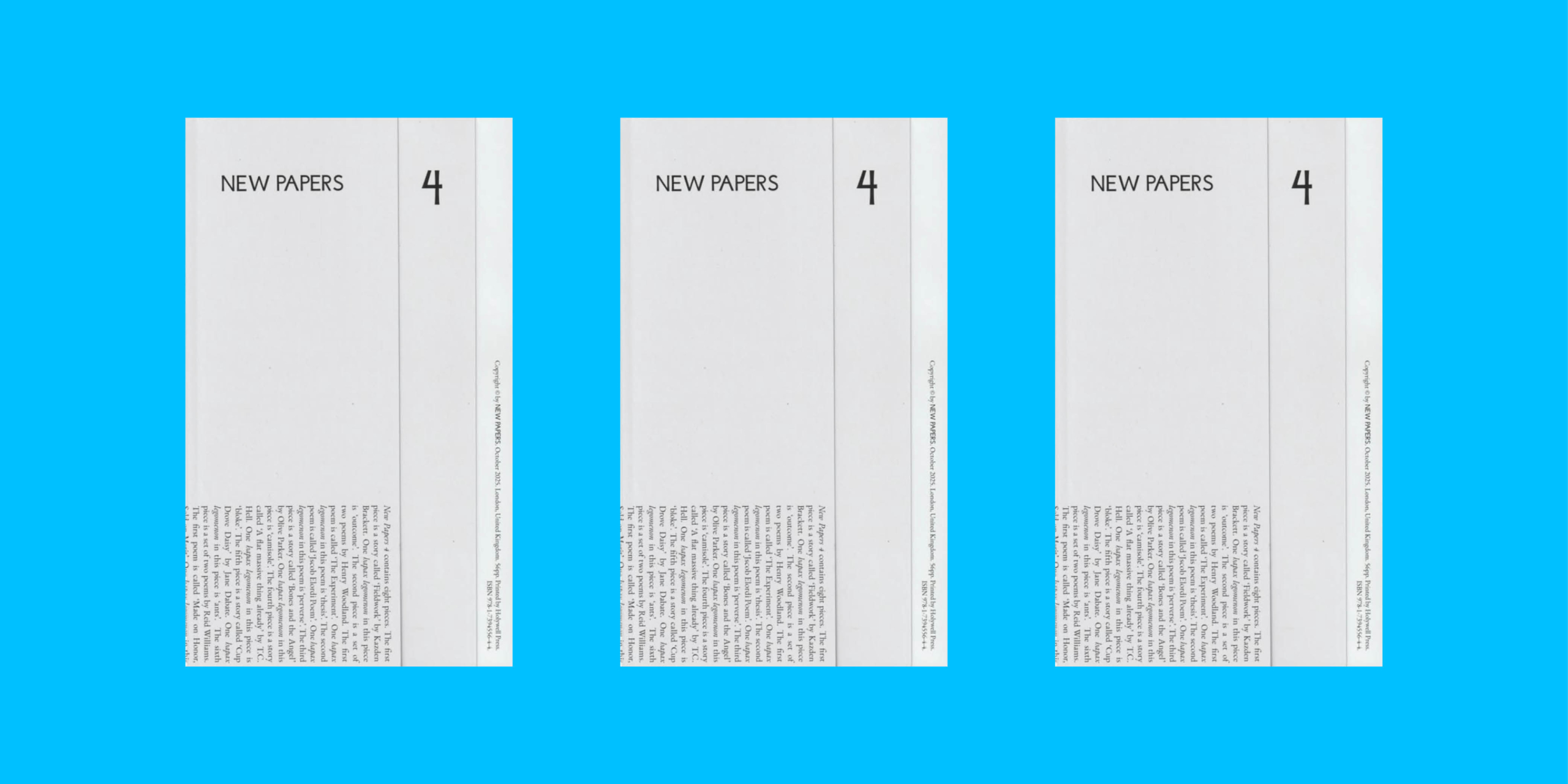 New Papers magazine issue 4