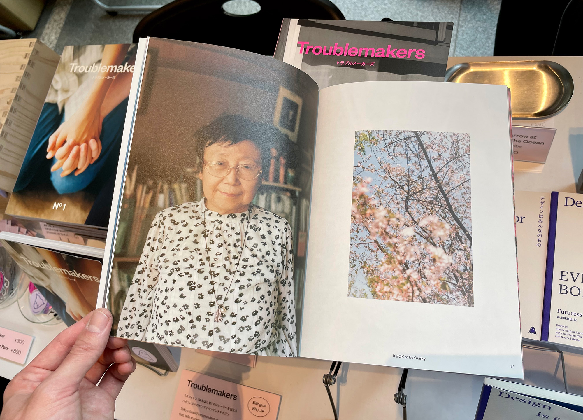 Troublemakers magazine at Tokyo Art Book Fair 2025