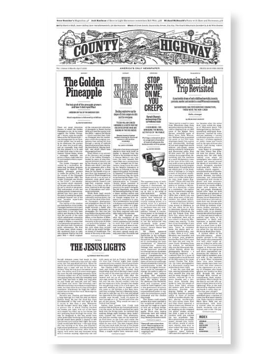 County Highway newspaper