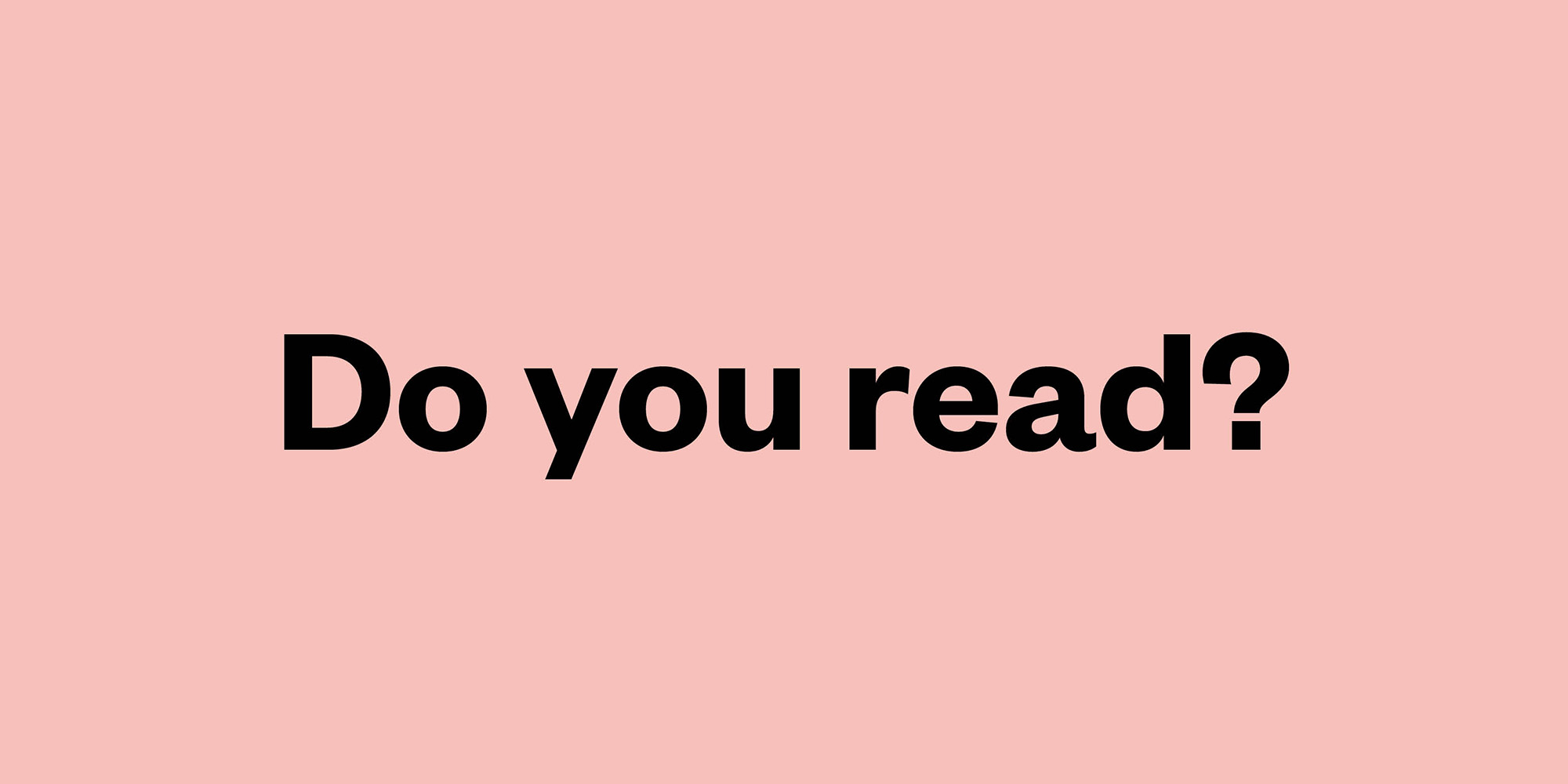 Stack reading habits survey