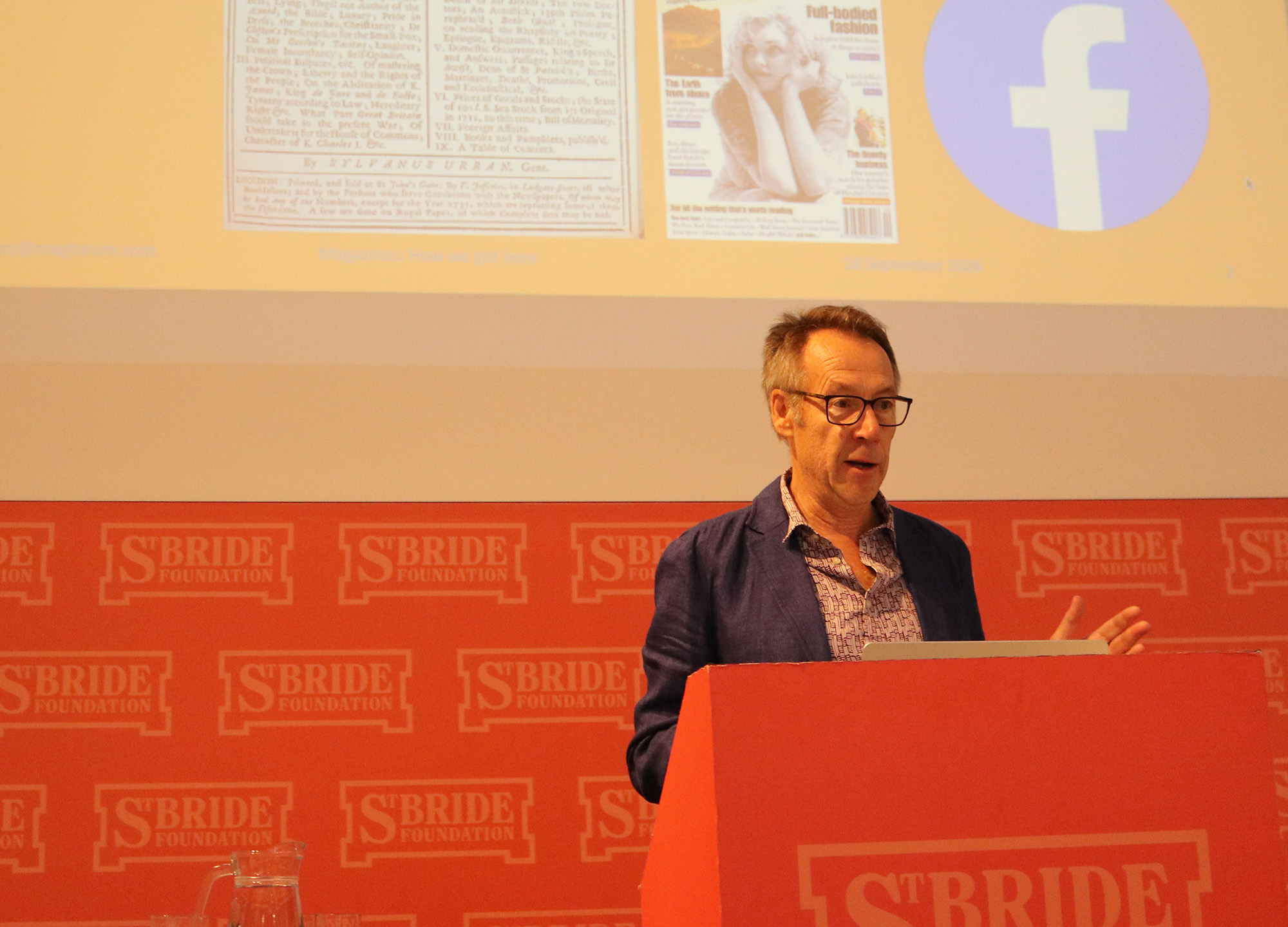 Reading Magazines event Tony Quinn