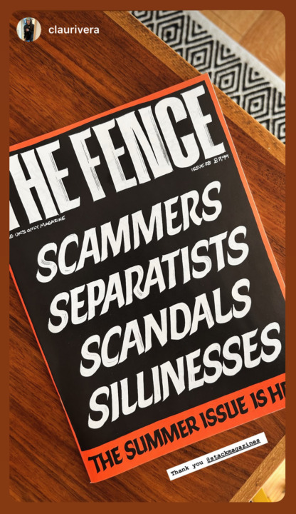 The Fence magazine