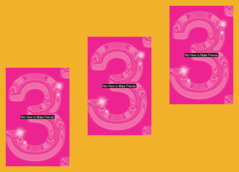 Not Here to Make Friends magazine